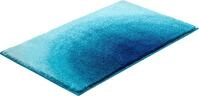Badematte GRUND "Sunshine" Gr. 4, blau (t&uuml;rkis), H:24mm, Kunstfaser, Badematten,