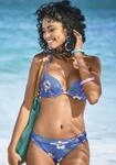 s.Oliver Push-Up-Bikini-Top "Maya" mit floralem Design