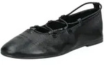 Ballerina STEVE MADDEN "STEVE MADDEN Ballerinas Leder", Damen, Gr. 37, schwarz,