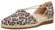 Espadrille PAUL GREEN "Paul Green Halbschuhe Leder", Damen, Gr. 37, leopard,...