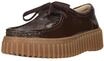 Schn&uuml;rschuh CLARKS "Torhill Bee", Damen, Gr. 37, braun (dunkelbraun, schwarz),