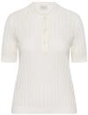 KAFFE Curve Longtop "Kurzarm-Bluse KCbirda"