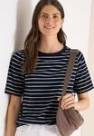 Rundhalsshirt CECIL, Damen, Gr. L (42), universal blau, Jersey, Obermaterial:...