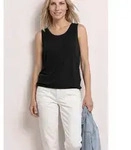 Shirttop STREET ONE, Damen, Gr. 38, schwarz, Jersey, Obermaterial: 95% Viskose,...