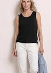 Shirttop STREET ONE, Damen, Gr. 38, schwarz, Jersey, Obermaterial: 95% Viskose,...