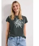 Print-Shirt STREET ONE, Damen, Gr. 38, gr&uuml;n (deep bound gr&uuml;n), Web, 100%...