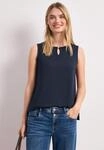 V-Shirt STREET ONE, Damen, Gr. 34, shadowed navy, Stoff, 95% Viskose, 5%...