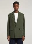 Jackenblazer G-STAR "Boyfriend Blazer", Damen, Gr. XXS, asfalt, Obermaterial:...