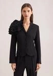 Jackenblazer SEIDENSTICKER, Damen, Gr. 34, schwarz, 99% Viskose, 1% Elastan,