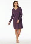 Nachthemd UNCOVER BY SCHIESSER "Uncover Nightwear", Damen, Gr. 42, N-Gr, blau...