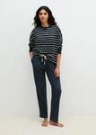 Pyjama MARC O'POLO "Mix N Match Cotton Pyjama Set Long", Damen, Gr. M, schwarz...