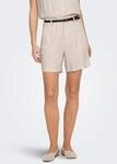 Chinoshorts ONLY "ONLSIESTA HW BELT LIN BL SHORTS PNT NOOS", Damen, Gr. XS (34),