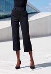 Culotte LASCANA, Damen, Gr. 36/38, N-Gr, blau (schwarz uni), Obermaterial: 68%