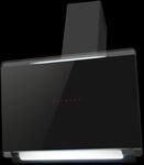 Amica Kaminhaube "KHF 695 801 S" Schwarz, stilvoll, flexibel &ndash; helles Licht,