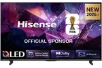 HISENSE QLED-Fernseher "65E7S PRO", Energieeffizienz: E (A-G), schwarz,...