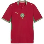 Trainingsshirt PUMA "Marokko 2026 Heimtrikot Herren", Herren, Gr. S, rot (fast rot