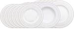 Villeroy & Boch Geschirr-Set "Teller-Set Gray Pearl 18er Set wei&szlig;"