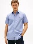 Tommy Hilfiger Kurzarmhemd "FLEX POPLIN HOUNDSTOOTH" Regular fit mit normalem