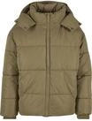 Winterjacke URBAN CLASSICS "Urban Classics Puffer Jacket With Flap Hood",...