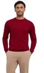 Strickpullover, Herren, Gr. S, rot velvet (8264), Pullover Strickpullover