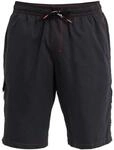 Boardshorts QUIKSILVER "YG Last Stance Volley 21", Herren, Gr. M, schwarz,