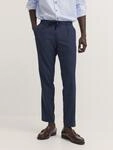 bugatti Bundfaltenhose "Superior touch" mit Stretch und easy-care Funktion