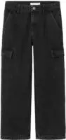 Weite Jeans NAME IT "NKFROSE HW WIDE CARGO JEANS 6190-BS NOOS", M&auml;dchen, Gr....