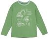 Sweater MINYMO "Sweater MIT-shirt LS", Jungen, Gr. 116, gr&uuml;n (peppermint),