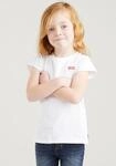 T-Shirt LEVI'S KIDS "LVG BATWING CHEST HIT TEE", M&auml;dchen, Gr. 16/164, wei&szlig;,...