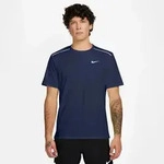 Laufshirt NIKE "M NK DF UV MILER SS", Jungen, Gr. S, midnight nav,...