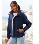 Softshelljacke ELBSAND, Damen, Gr. M/38, blau (dunkleblau), Web, Obermaterial: 85%
