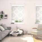 LICHTBLICK ORIGINAL Plissee "Plissee Klemmfix, ohne Bohren, blickdicht, Stripy Boho