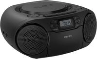 PHILIPS Boombox "TAZ2200/10", schwarz, B:28,5cm H:12,5cm T:24,5cm, Radios