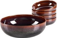 M&Auml;SER Salatsch&uuml;ssel "Elina Uno, Salatsch&uuml;ssel-Set, aus Steinzeug" 5 Stk. aus