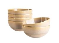 M&Auml;SER Sch&uuml;ssel "Cordelia, Sch&uuml;ssel Set, aus Steinzeug, &Oslash; 16 cm" 6 Stk. aus