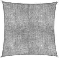 Windhager Sonnensegel "Elba Quadrat" 3,6x3,6m, grau