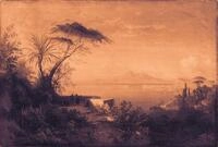 Architects Paper Fototapete "Atelier 47 Ancient Painting 2" Meer glatt Vlies,...