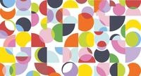 Architects Paper Fototapete "Atelier 47 Coloured Circles 1" geometrisch glatt...