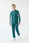 Trainingsanzug PUMA "POLY BASEBALL SUIT B", Jungen, Gr. 176, emerald ice, Trikot,