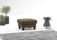 Home affaire Polsterhocker "Varese" Kreuznaht in beige
