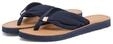 Zehentrenner TOMMY HILFIGER "TH LTR FOOTBED SUMMER SANDAL", Damen, Gr. 35, blau