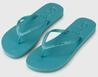 Zehentrenner O'NEILL "PROFILE GLITTER SANDALS", Damen, Gr. 38, botanical heat,