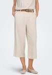 ONLY Culotte "ONLSIESTA HW LIN BL CLEAN CULOT PNT NOOS" mit Leinen