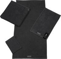 ROSS Waschhandschuh "Smart" Uni-Rippe mit Velourslabel