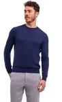 Strickpullover FALKE "Pure Cashmere", Herren, Gr. S, blau (space blau (6116)),