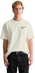 T-Shirt MARC O'POLO DENIM "mit R&uuml;ckenprint", Jungen, Gr. S, silky wei&szlig;,