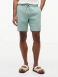 Tommy Hilfiger Chinoshorts "DOVER" aus Leinenmix, elastischer Bund