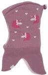 Schlupfm&uuml;tze MAXIMO, M&auml;dchen, Gr. 51, rosa (foxglove, sun pink), Fleece,...