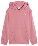 Hoodie PUMA "Essentials Tape Relaxed Hoodie M&auml;dchen", M&auml;dchen, Gr. 176, wild pink,