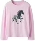 Langarmshirt NAME IT "NKFDASSA LS NREG TOP", Jungen, Gr. 122/128, rosa...